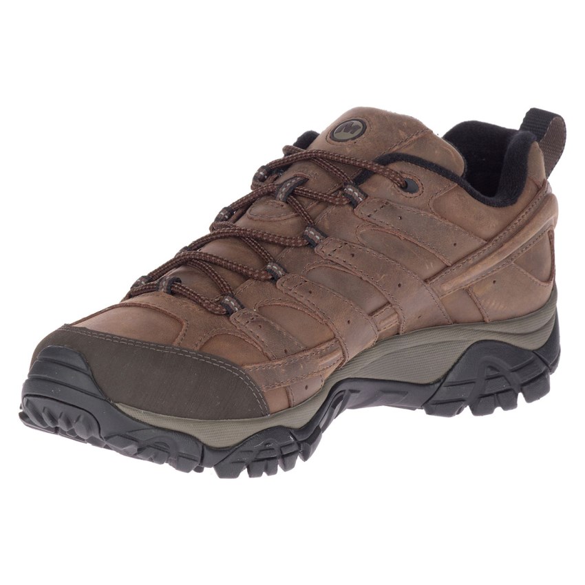 Chaussures Randonnée Merrell Moab 2 Prime Waterproof Marron Homme | K.H.EBWF